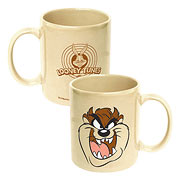 Looney Tunes Taz the Tasmanian Devil Face Tan Mug